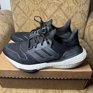 Adidas Ultraboost 22 Running Sneakers Women's Size 9.5 GX5591 Black White Nice!
